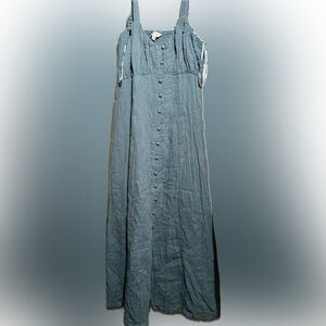 - Sim & Sam Dusty Blue Long dress Size M